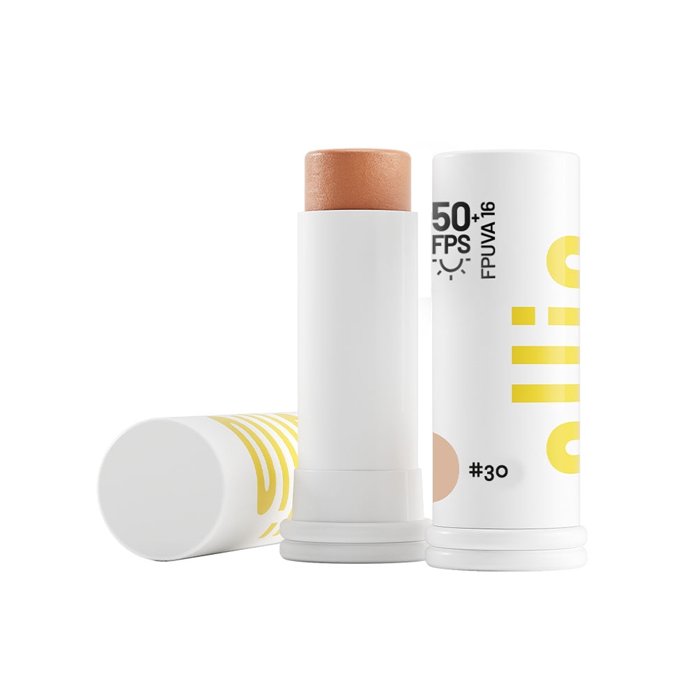 PROTECTOR SOLAR EN BARRA CON COLOR FPS 50+ (BARRA MULTIUSOS CON PROTECTOR)